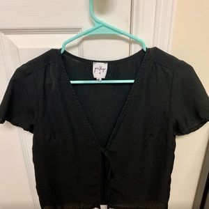 Princess Polly tie front top